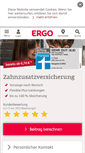Mobile Screenshot of ergo.de