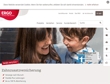 Tablet Screenshot of ergo.de
