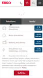 Mobile Screenshot of ergo.lt